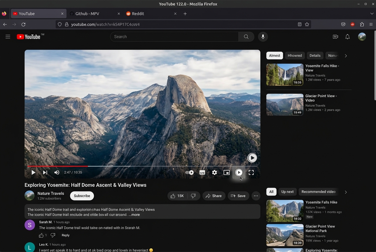 YouTube Player Button